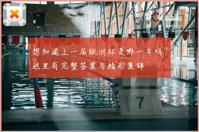 想知道上一届欧洲杯是哪一年吗？这里有完整答案与精彩集锦